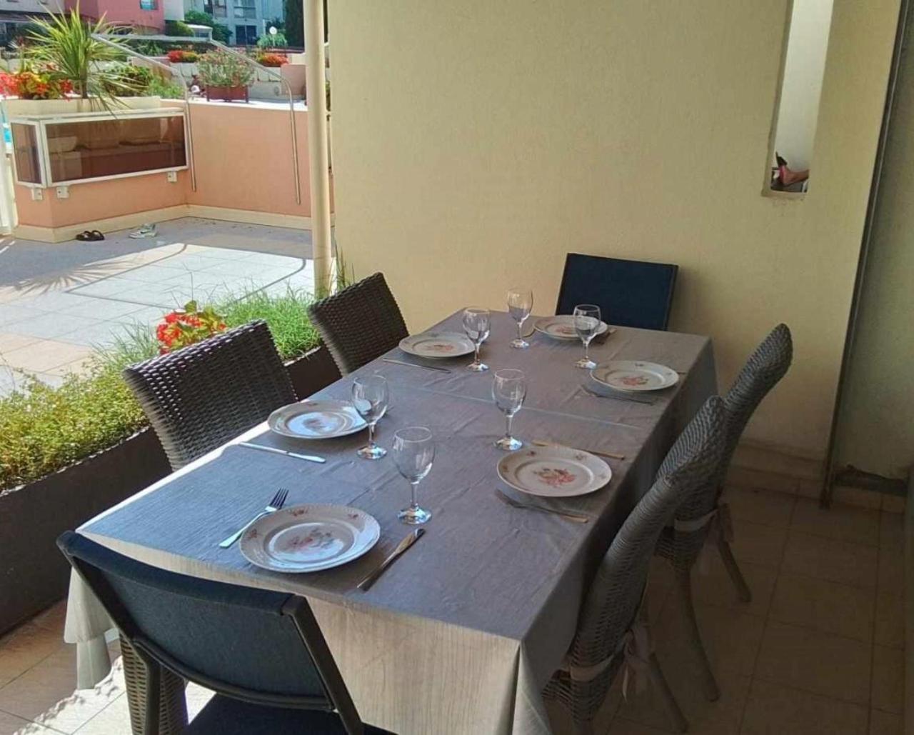 Ferienwohnung Grand T3 Piscine, Garage Centre Port Agde Exterior foto